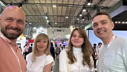 Software-Entwicklungszentrum auf der Viva Tech 2023 in Paris