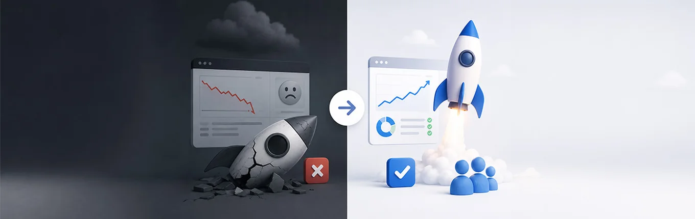 Why Most SaaS Products Fail After Launch (And How Better Product Development Prevents It)